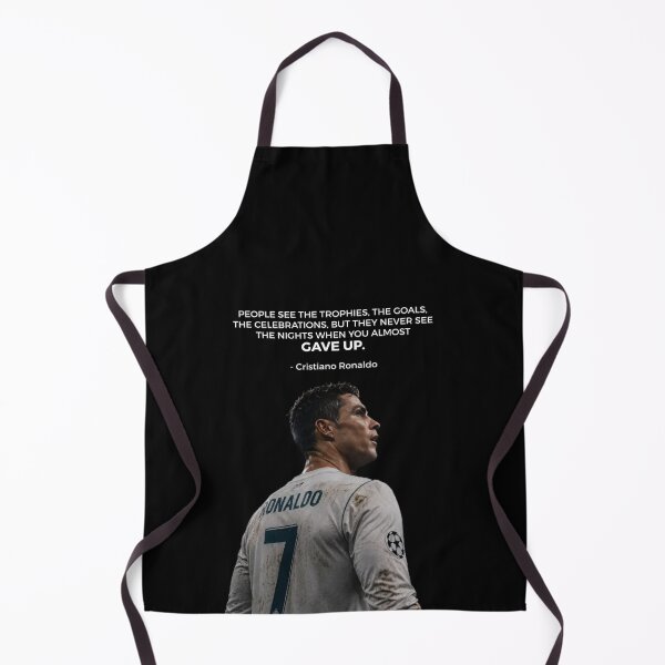 Item preview, People See The Trophies, The Goals, The Celebrations, But They Never See The Nights When You Almost Gave Up - Cristiano Ronaldo Inspiring Motivational Quote, Never Give Up designed and sold by Matt_Smith.