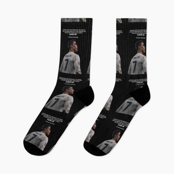 Item preview, People See The Trophies, The Goals, The Celebrations, But They Never See The Nights When You Almost Gave Up - Cristiano Ronaldo Inspiring Motivational Quote, Never Give Up designed and sold by Matt_Smith.