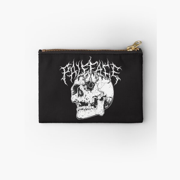 Item preview, Swiss Skull Deathcore Emblem with Pale Face Design for Edgy Style designed and sold by zakibleu07.