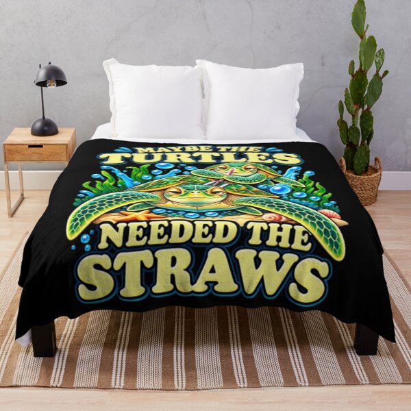 Item preview, Maybe The Turtles Needed The Straws designed and sold by KeveElise.