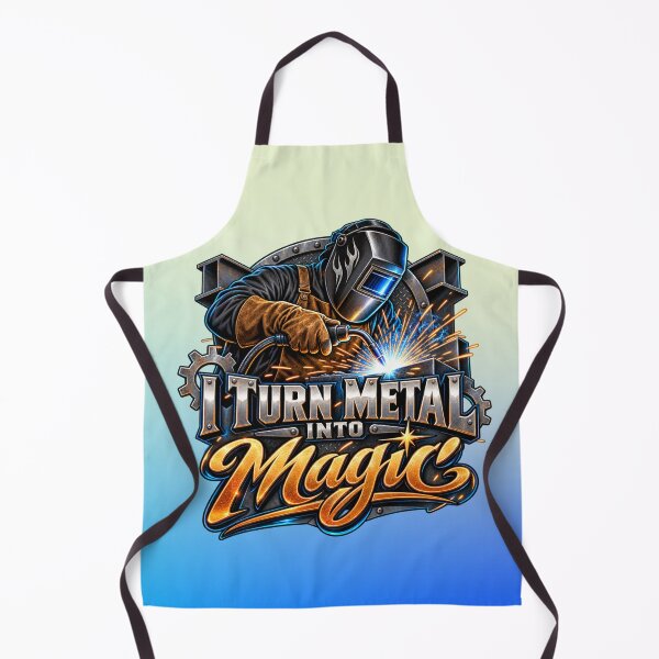 Item preview, I Turn Metal Into Magic | Welding Crewneck designed and sold by Xpression876.