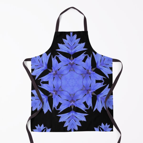 Item preview, Blue and Purple Floral Mandala designed and sold by SilentBloomLab.