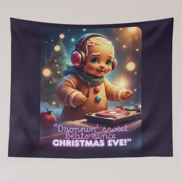 Item preview, Droppin Beats, GingerDJ Style, for Christmas 4 designed and sold by soin10s-designs.