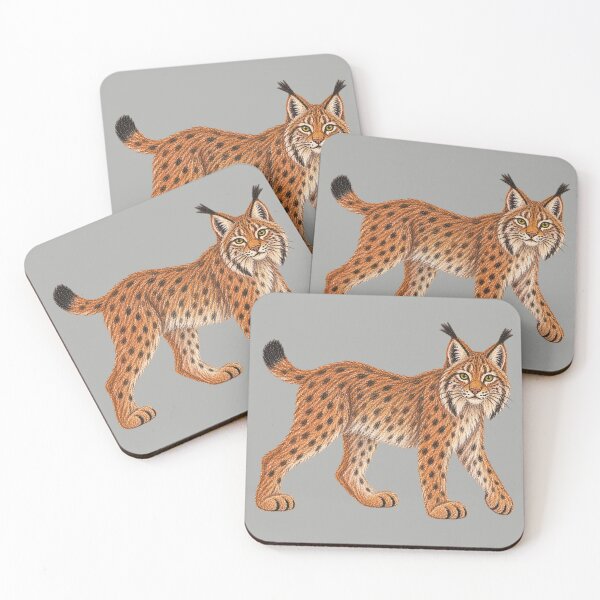 Item preview, Eurasian lynx – European wild cat designed and sold by JOANNASKAH.