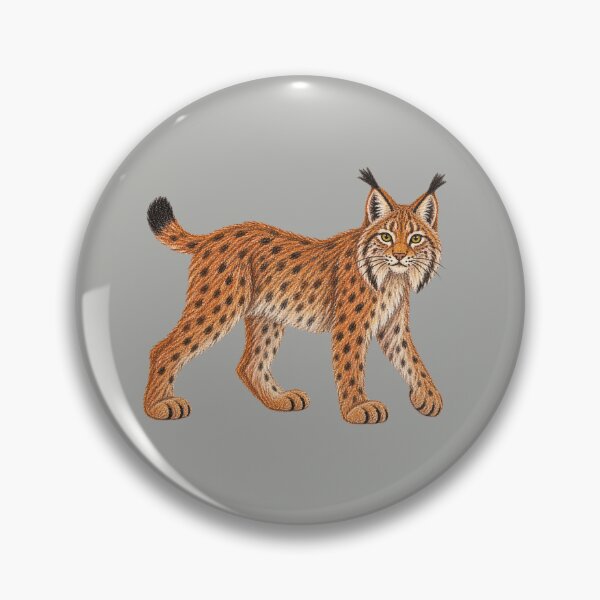 Item preview, Lince euroasiático – felino salvaje europeo designed and sold by JOANNASKAH.