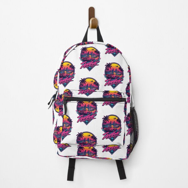 Item preview, Hotline Miami Outrun Style Retro Neon Synthwave Design designed and sold by Sonicify.