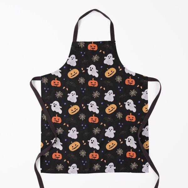 Item preview, Halloween Pattern with Black Background designed and sold by NaliniLe.
