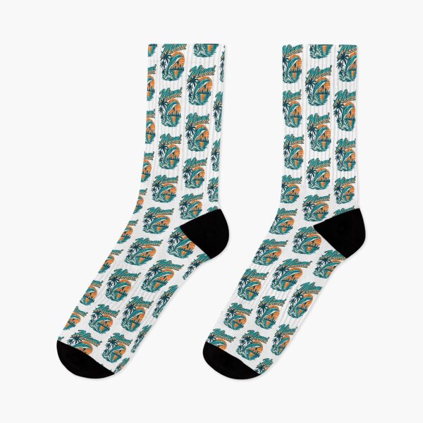 Item preview, Miami Dolphins Inspired Football Fan Art Design designed and sold by Sonicify.