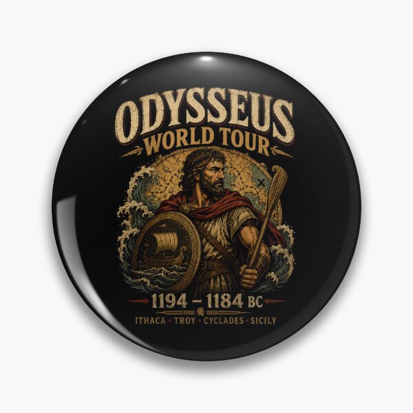 Artikelvorschau, Odysseus Weltreise Griechischer Held entworfen und verkauft von Retr0Tshirts.