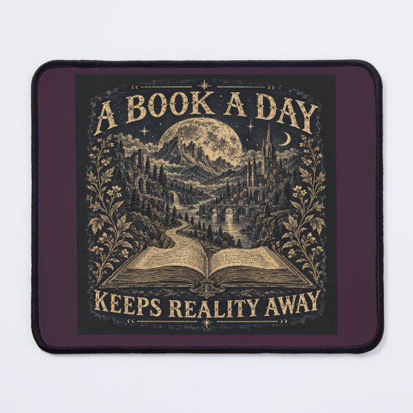 Item preview, Dark Academia Fantasy Reader Book Lover designed and sold by POD DYNASTY | Original Print On Demand T-Shirt Graphics.