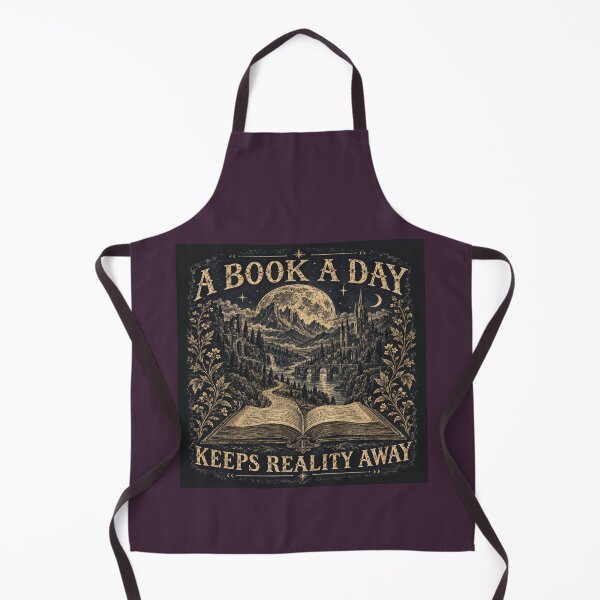 Item preview, Dark Academia Fantasy Reader Book Lover designed and sold by POD DYNASTY | Original Print On Demand T-Shirt Graphics.