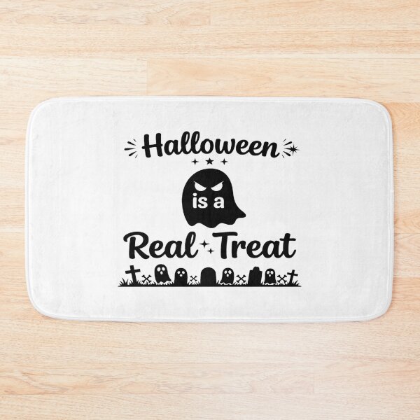 Item preview, Halloween Is A Real Treat Funny Ghost Design designed and sold by Custom Crest.