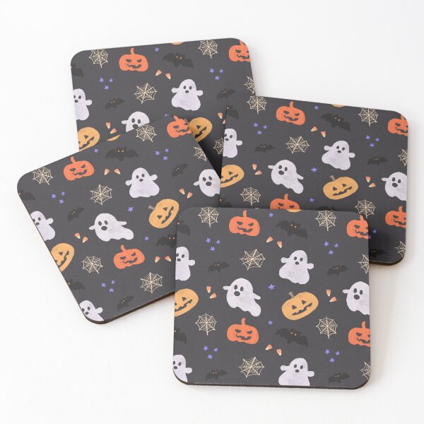 Item preview, Halloween Pattern with Dark Background designed and sold by NaliniLe.