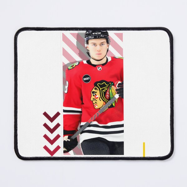Item preview, Connor Bedard Hockey Poster Featuring Blackhawks-Inspired Design designed and sold by varunbhagat.