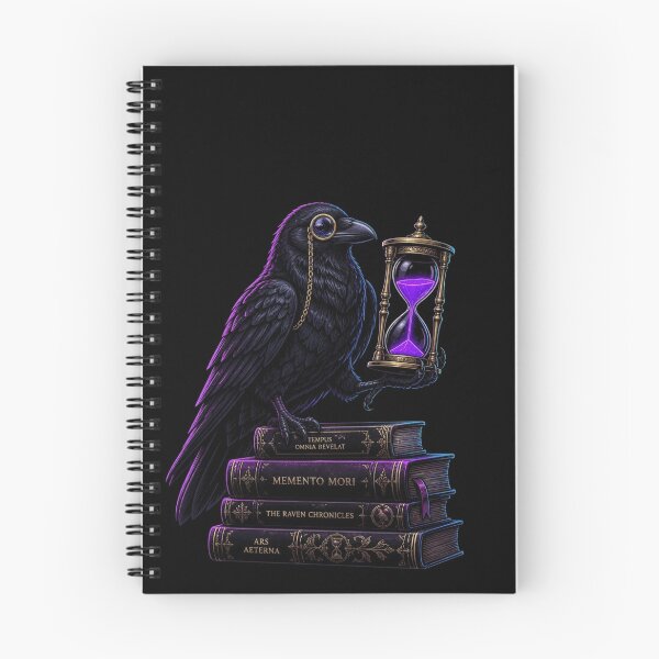 Item preview, Dark Academia Alchemist Raven Hourglass designed and sold by LazyDayzCo.