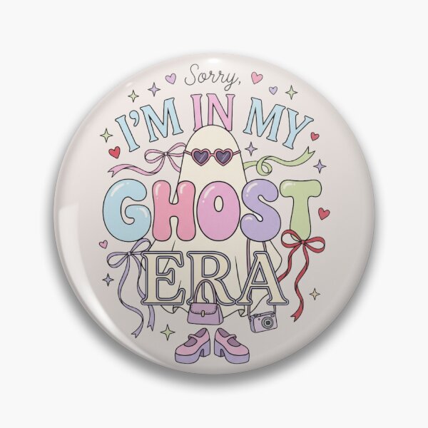 Item preview, Sorry I'm In My Ghost Era Cute Pastel Goth Spooky Season Design designed and sold by Pick&Grin.