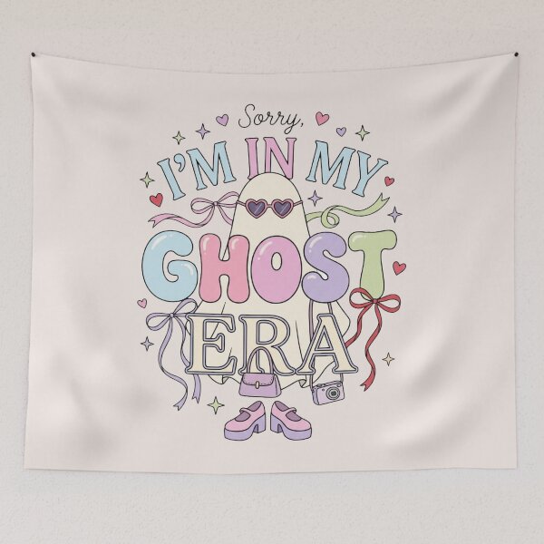 Item preview, Sorry I'm In My Ghost Era Cute Pastel Goth Spooky Season Design designed and sold by Pick&Grin.