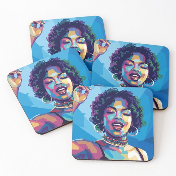 Item preview, Lauryn Hill Wpap Pop Art designed and sold by SiksisArt.