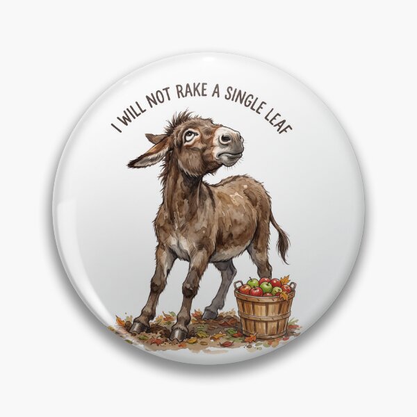 Item preview, Stubborn Donkey Rake designed and sold by Tiffany Roy.