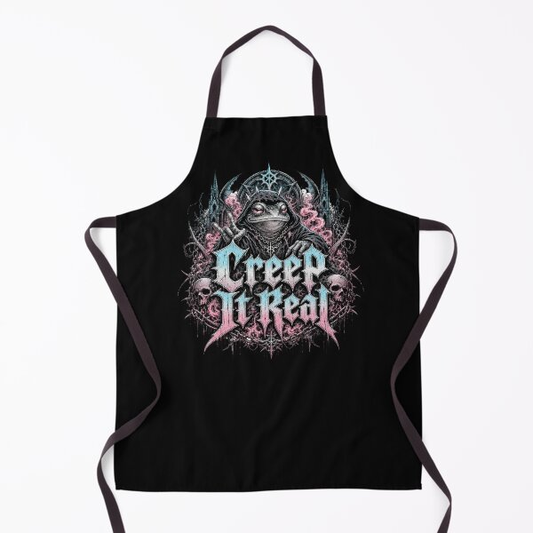 Item preview, Creep It Real Gothic Hooded Frog T-Shirt | Dark Necromancer Toad Pastel Goth Metal Gift designed and sold by illeN-Art-World.