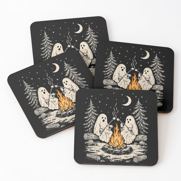 Item preview, Ghosts Camping Under The Moon designed and sold by Moizento.