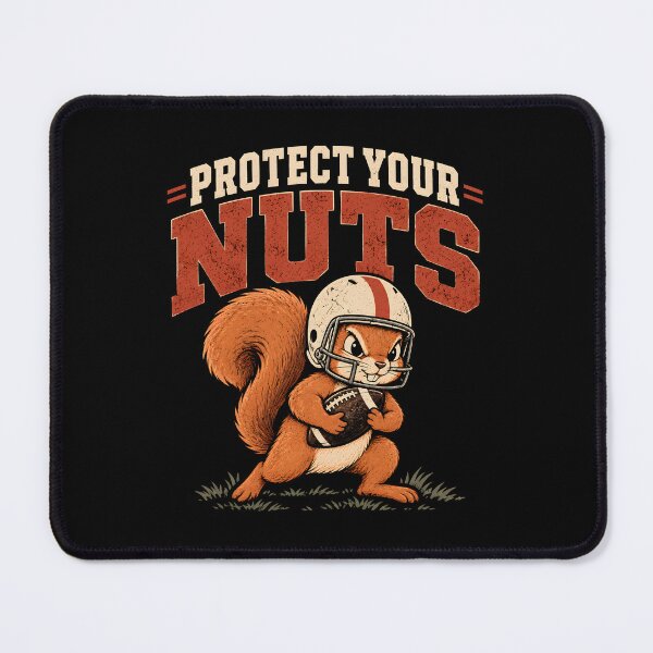 Item preview, Protect Your Nuts Squirrel Baseball designed and sold by a-turner-paint.