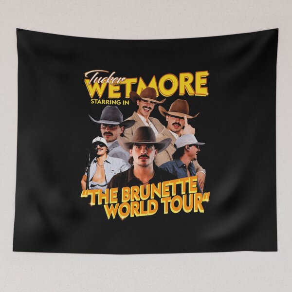 Item preview, Tucker Wetmore Brunette World Tour designed and sold by WallHelloStore.