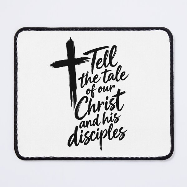 Item preview, Tell the Tale of Our Christ and His Disciples Christian Typography T-Shirt designed and sold by Obiechefu.