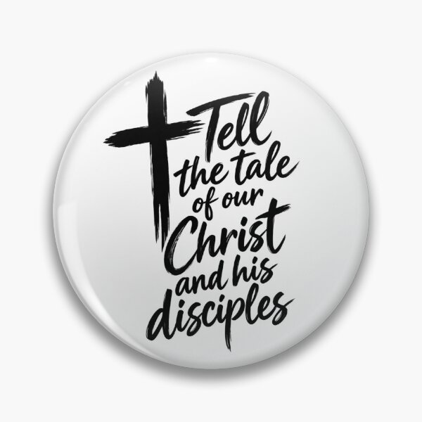 Item preview, Tell the Tale of Our Christ and His Disciples Christian Typography T-Shirt designed and sold by Obiechefu.