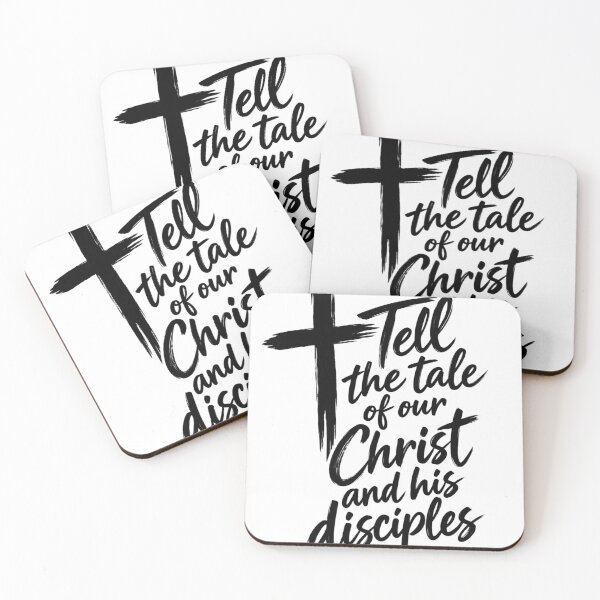Item preview, Tell the Tale of Our Christ and His Disciples Christian Typography T-Shirt designed and sold by Obiechefu.
