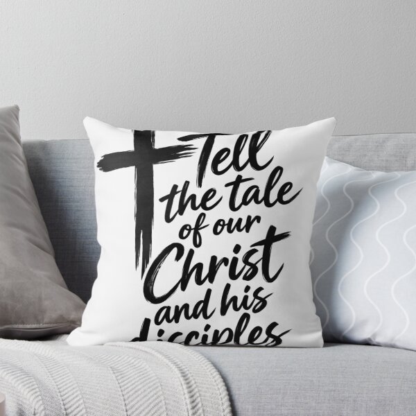 Item preview, Tell the Tale of Our Christ and His Disciples Christian Typography T-Shirt designed and sold by Obiechefu.