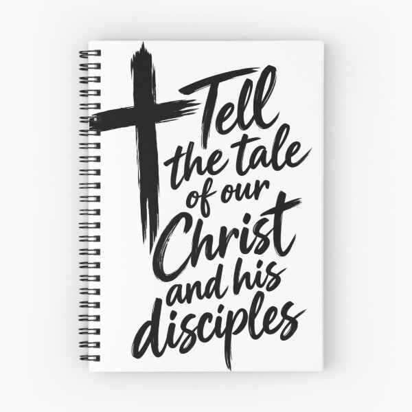 Item preview, Tell the Tale of Our Christ and His Disciples Christian Typography T-Shirt designed and sold by Obiechefu.