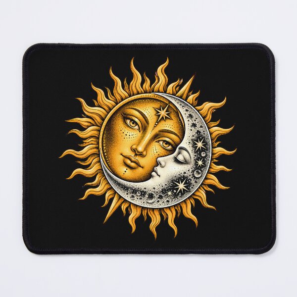 Item preview, Girl Vintage Astronomy Stars Sun Moon Planets designed and sold by Genius Geek.