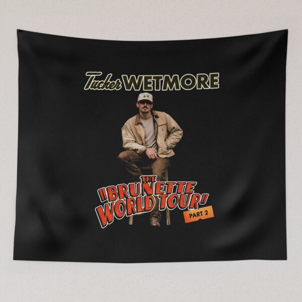 Item preview, Tucker Wetmore Brunette World Tour designed and sold by WallHelloStore.