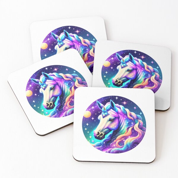Item preview, Unicorn Lovers Gift Magical Fantasy Horse Art designed and sold by perduelasonyas.