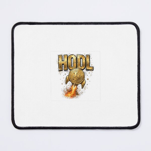 Item preview, HODL Bitcoin Rocket Shirt - Funny Crypto To The Moon Gift for HODLers designed and sold by boussad78.