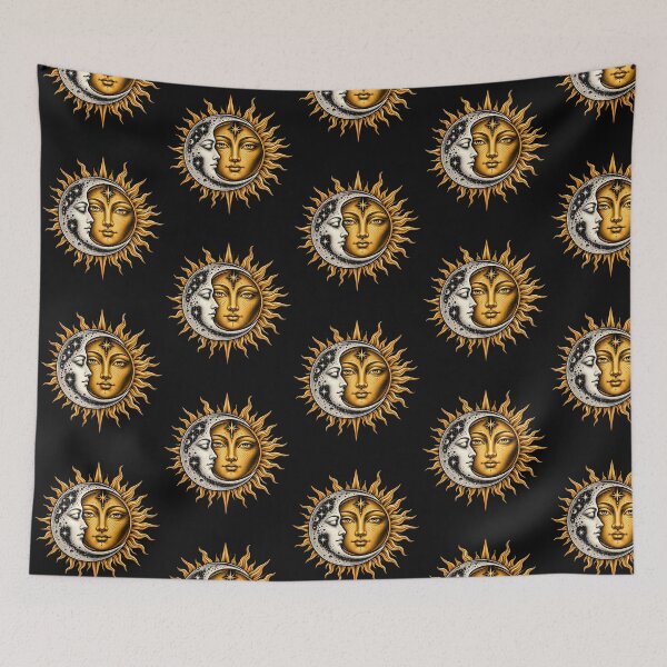 Item preview,  Vintage Astronomy Stars Sun Moon Planets designed and sold by Genius Geek.