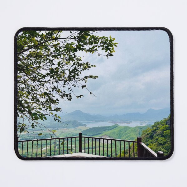 Item preview, Scenic Mountail Green Valley and Lake designed and sold by lammaico.