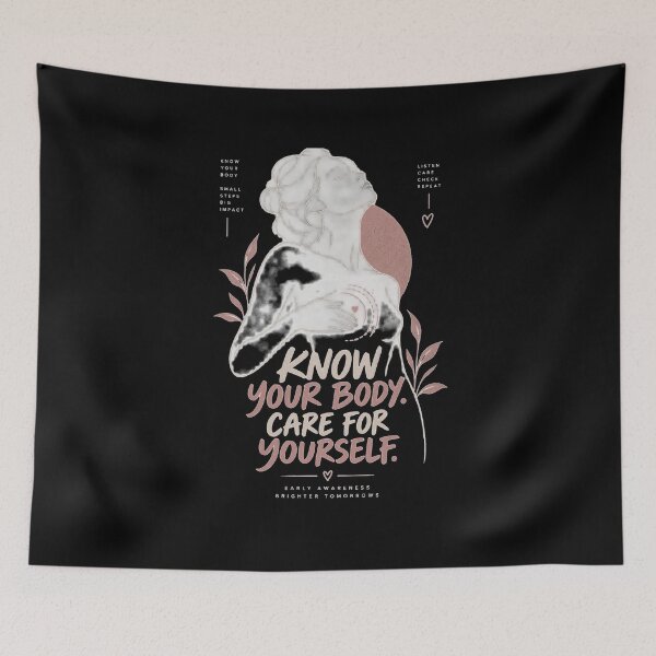 Item preview, Know Your Body – Breast Cancer Awareness designed and sold by justforart91.