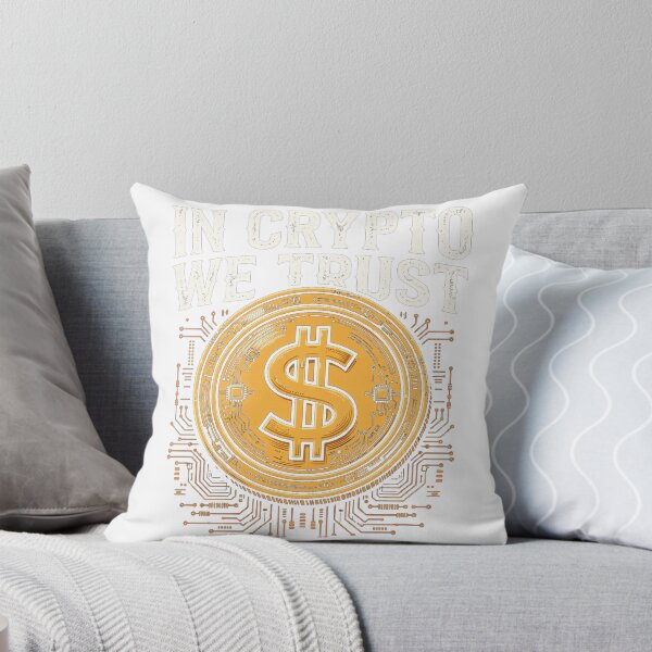 Item preview, In Crypto We Trust Bitcoin Shirt - Funny Cryptocurrency Gift for Crypto Traders designed and sold by boussad78.