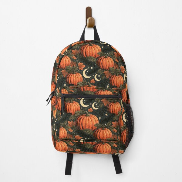 Item preview, Halloween Pumpkin Moon Night Pattern designed and sold by Mimoshi ⭐⭐⭐⭐⭐.