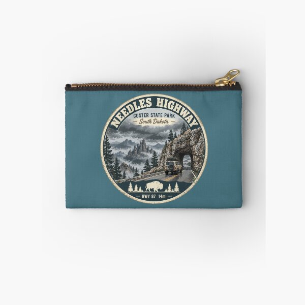 Item preview, Needles Highway US87 USA Black Hills South Dakota Sticker TShirt 4x4 07 designed and sold by OuterShellUK.