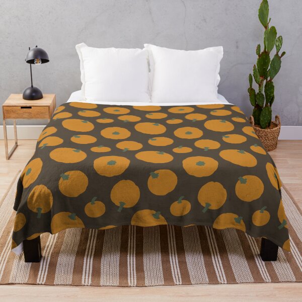 Item preview, Pumpkin Pattern in Cool Brown designed and sold by BFXart.