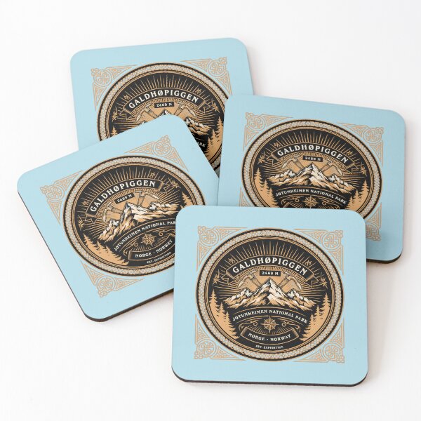 Item preview, Galdhopiggen Norway Hiking Scandinavian Mountains designed and sold by Redgiant87x.