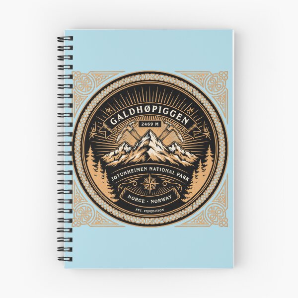 Item preview, Galdhopiggen Norway Hiking Scandinavian Mountains designed and sold by Redgiant87x.