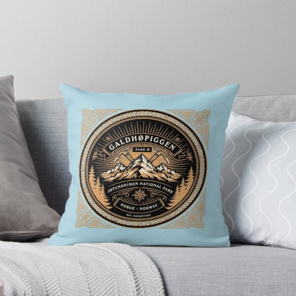 Item preview, Galdhopiggen Norway Hiking Scandinavian Mountains designed and sold by Redgiant87x.