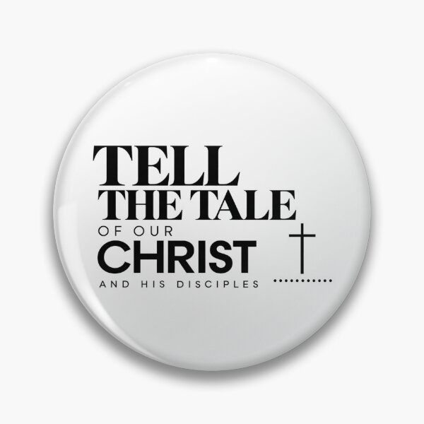 Item preview, Tell the Tale of Our Christ and His Disciples Christian Typography T-Shirt designed and sold by Obiechefu.
