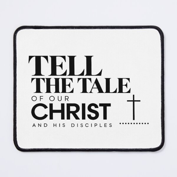 Item preview, Tell the Tale of Our Christ and His Disciples Christian Typography T-Shirt designed and sold by Obiechefu.