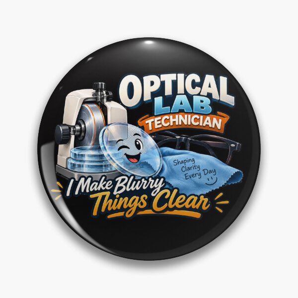 Item preview, Optical Lab Technician – I Make Blurry Things Clear designed and sold by Tadeusz1.