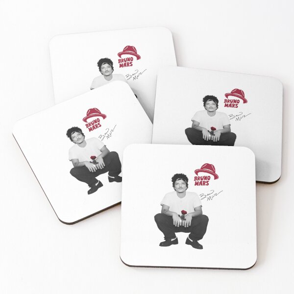 Item preview, Bruno Mars Vintage Red Rose Portrait designed and sold by uimjerunok.